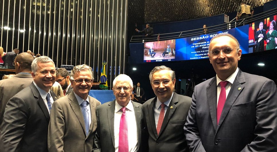 SENADOR AMORIM E WF / Foto: Assessoria 