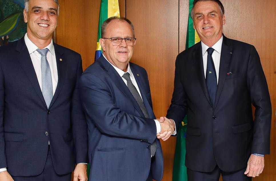 BELIVALDO E BOLSONARO / Foto: Divulgação 