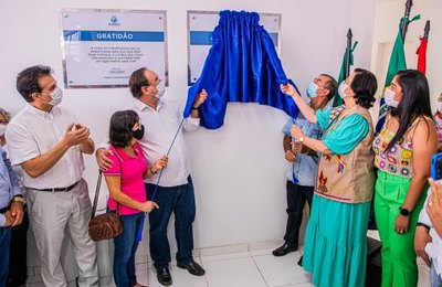 Canafístula: prefeito Luciano entrega moderna unidade de saúde para atender mais de 12 mil pessoas