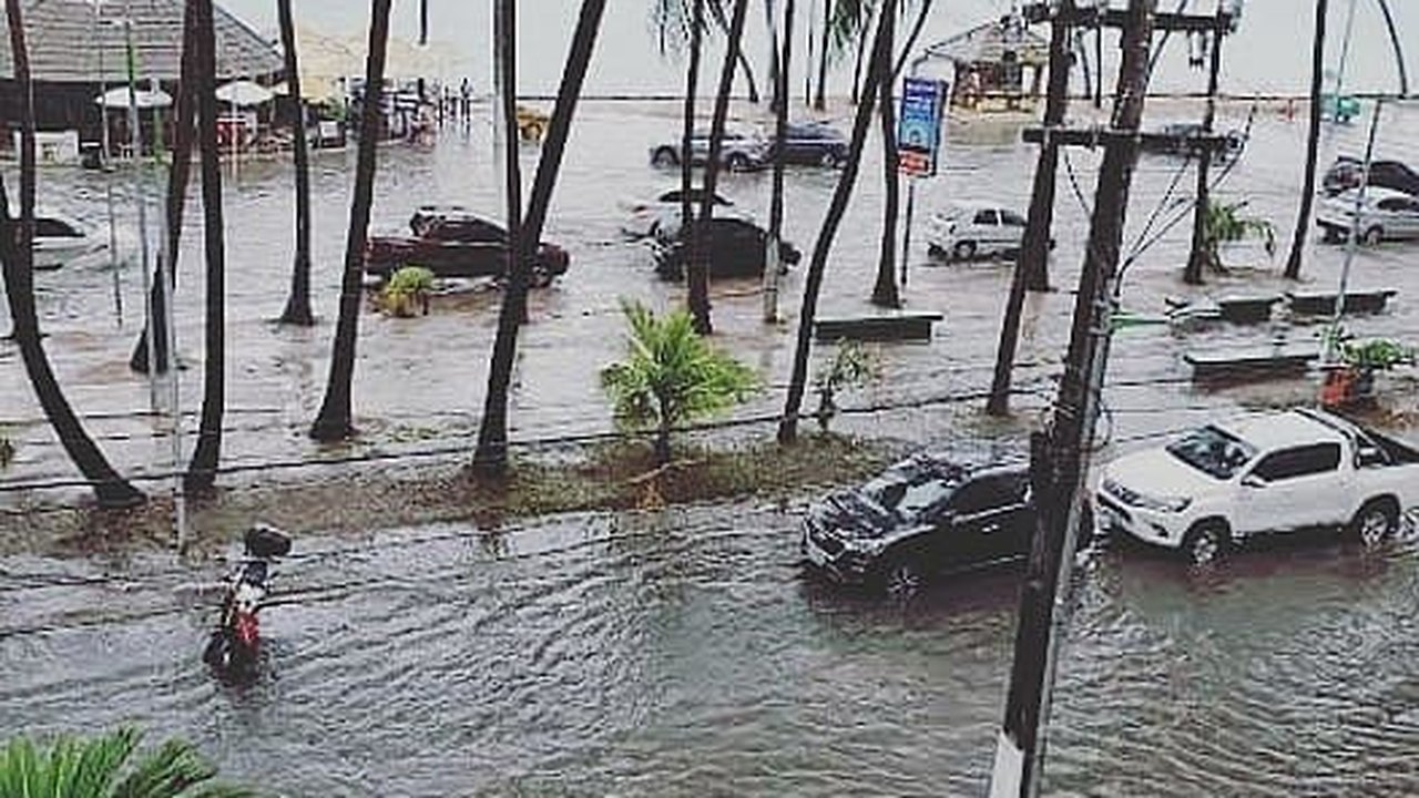 Inmet alerta para perigo de acumulado de chuvas em Maceió e mais 36 municípios de Alagoas
