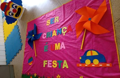 Cmeis da rede municipal promovem atividades em alusão ao Dia das Crianças