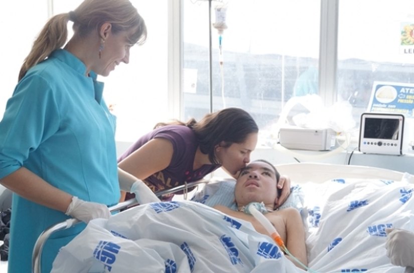 A maternidade em um hospital de urgência e emergência