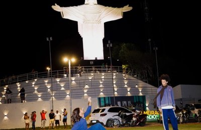 Prefeitura de Palmeira e Companhia Mestres da Graça fazem ajustes para o espetáculo da Paixão de Cristo