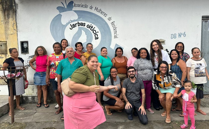 Por Mulheres fortalece atuação junto a associações em Rio Largo