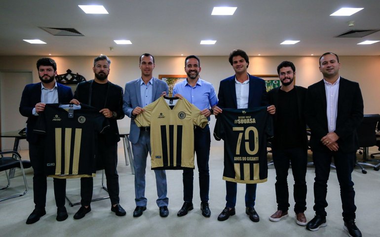 Em visita ao governador Paulo Dantas, diretoria alvinegra debate acertos da parceria