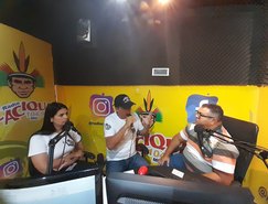 Sabatina na Cacique FM com Cristiano Ramos e Nanda Ferreira