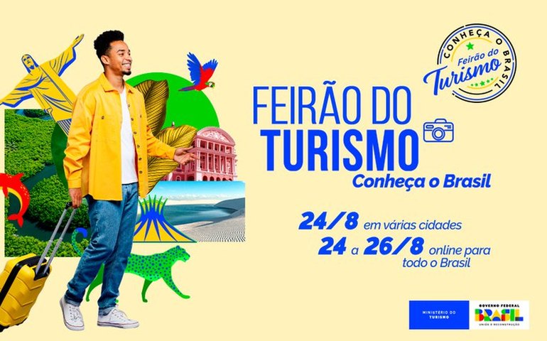 Ministério lança 'Feirão do Turismo Conheça o Brasil'
