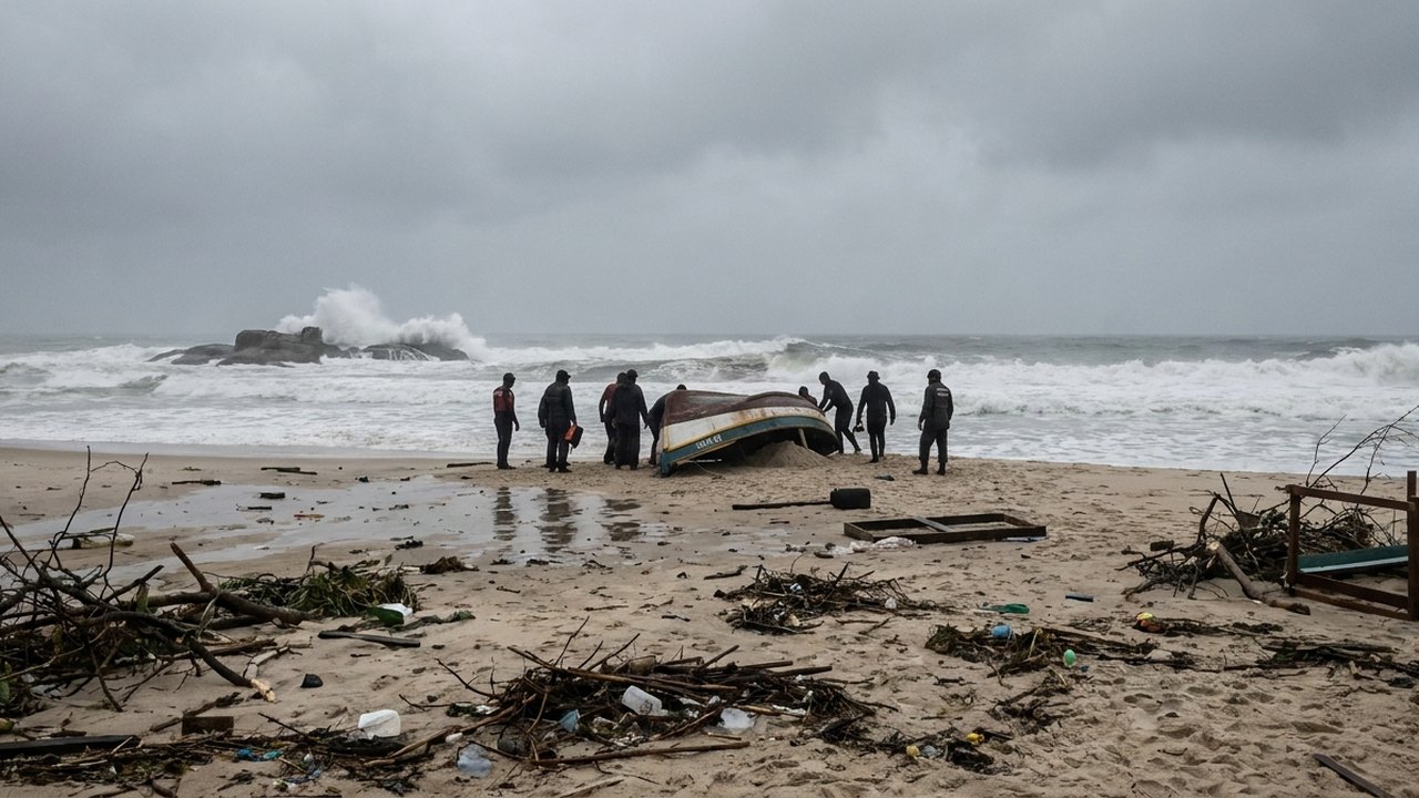 Ventania no Rio: duas pessoas morrem e pescador desaparece