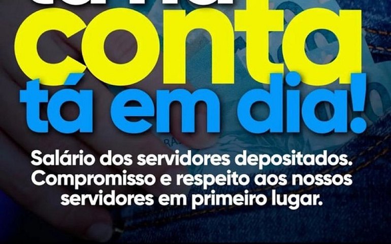 Pagamento em dia: prefeitura de Campestre paga salário de agosto para todos os funcionários