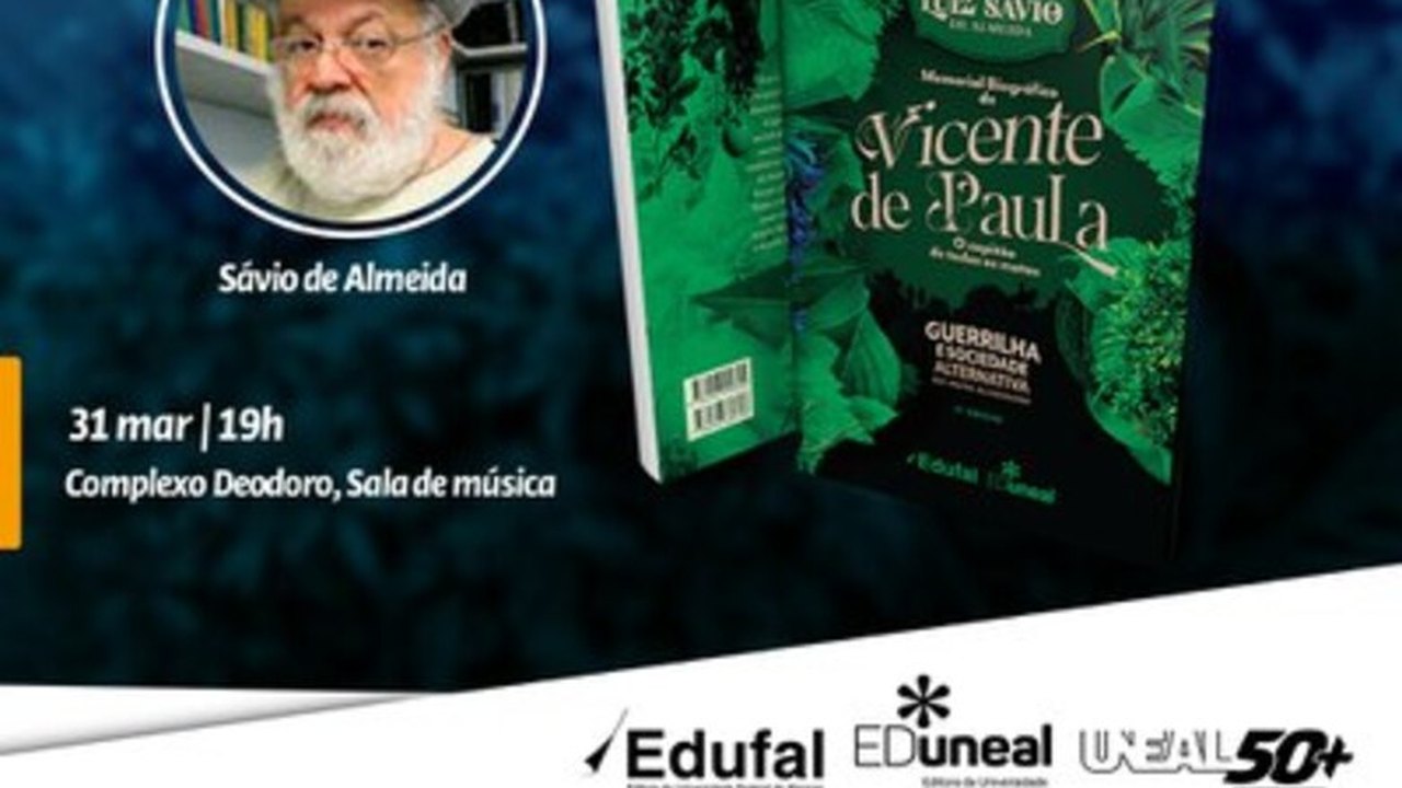 Reconhecida obra de Luiz Sávio de Almeida é reeditada pela EdUneal