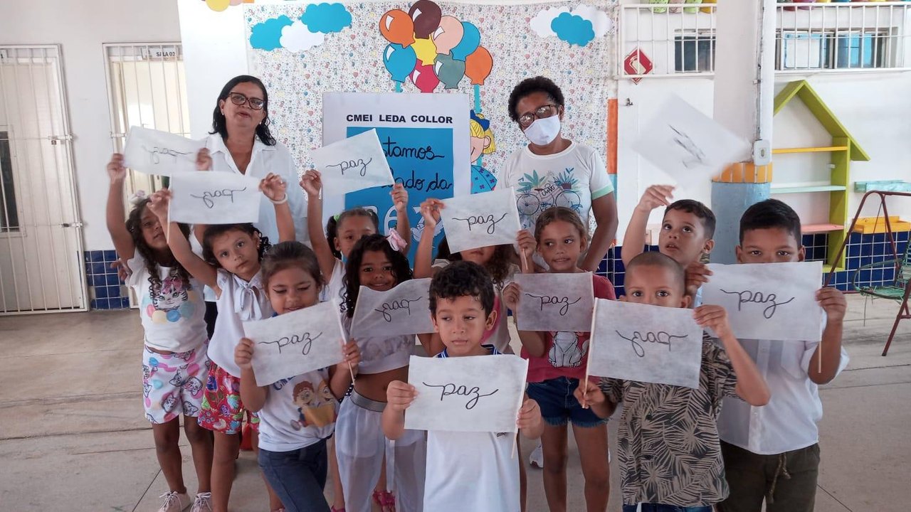Unidades de ensino municipais promovem atividades em alusão ao projeto Paz nas Escolas