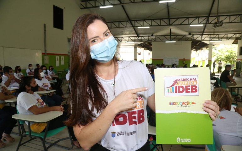 Marechal Supera IDEB: prefeito Cacau lança programa de incentivo ao Índice de Desenvolvimento da Educação Básica (IDEB)