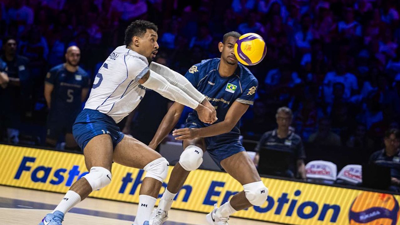 Seleção masculina perde e pode dizer adeus à Liga das Nações de vôlei