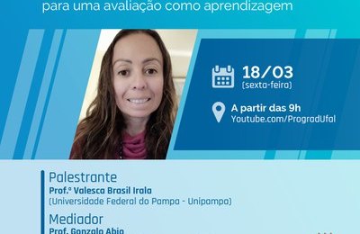 Proford: avaliação para aprendizagem é tema de webinário nesta sexta, 18
