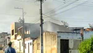 Morador ateia fogo dentro de casa após brigar com companheira em Lagarto
