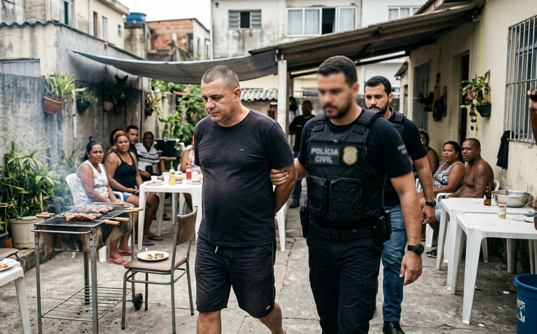 Polícia prende chefe da facção 'Povo de Israel' durante churrasco; grupo é suspeito de golpes milionários de falso sequestro