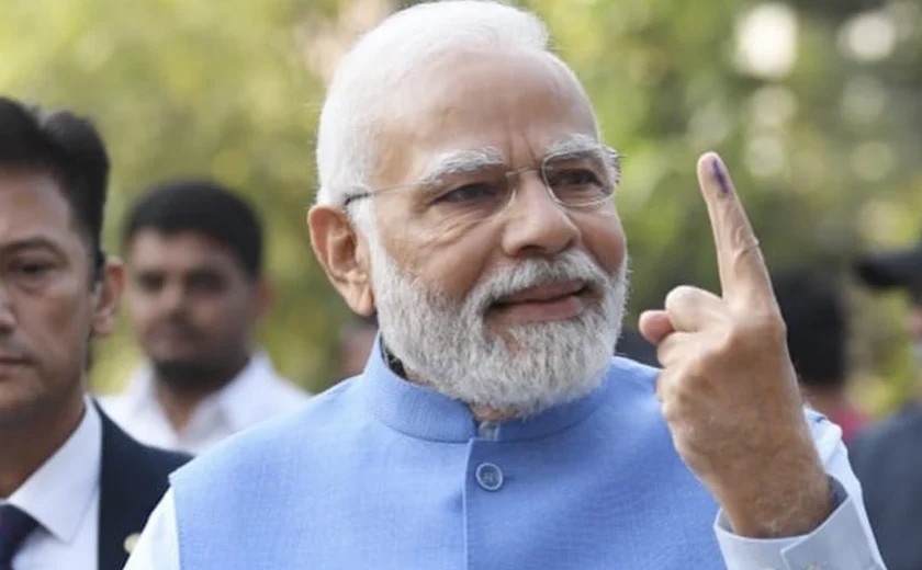 Narendra Modi toma posse como primeiro-ministro da Índia pela terceira vez 