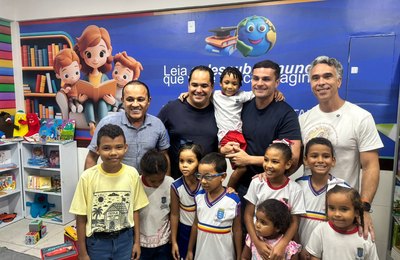 Rafael Brito participa de inauguração do novo prédio da Escola Joaquim Gama Filho em Marechal Deodoro
