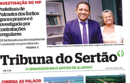 Tribuna do Sertão desta semana — batalha por 2026: JHC e Renan Filho Travam Duelo de Obras e Alianças pelo Comando de Alagoas; MP Investiga Contratações Irregulares em Palmeira dos Índios e Imprensa Chora a Morte de Roberto Gonçalves