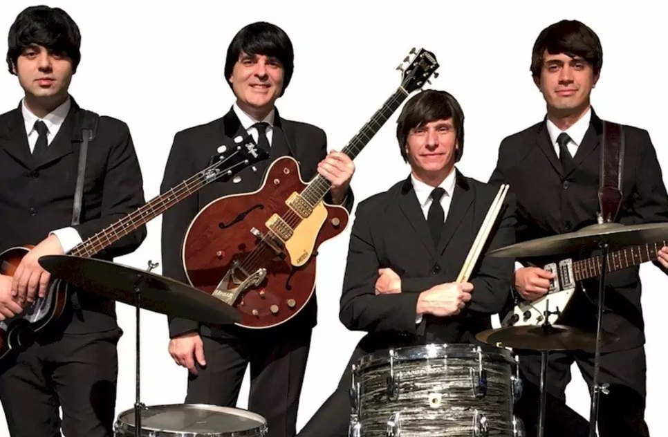 Primeira banda cover brasileira, Beatles 4ever realiza espetáculo musical em Aracaju