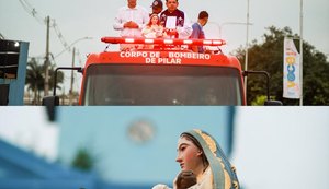 imagem de Nossa Senhora é encontrada. Fonte: Internet