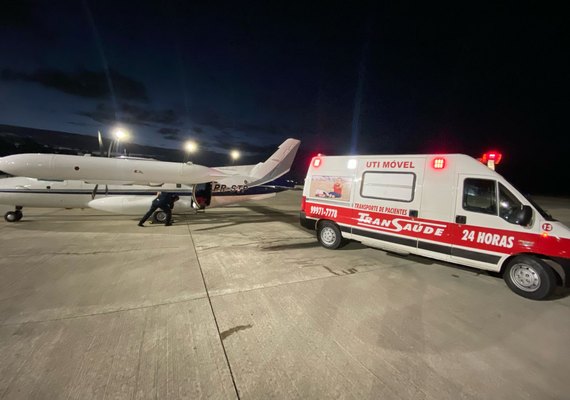 Família de bebê alagoano com leucemia garante na Justiça aeronave para hospital em SP