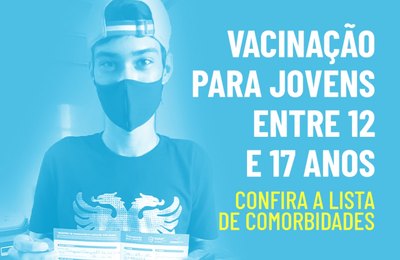Delmiro Gouveia realiza a vacinação de jovens entre 12 e 17 anos, com comorbidades