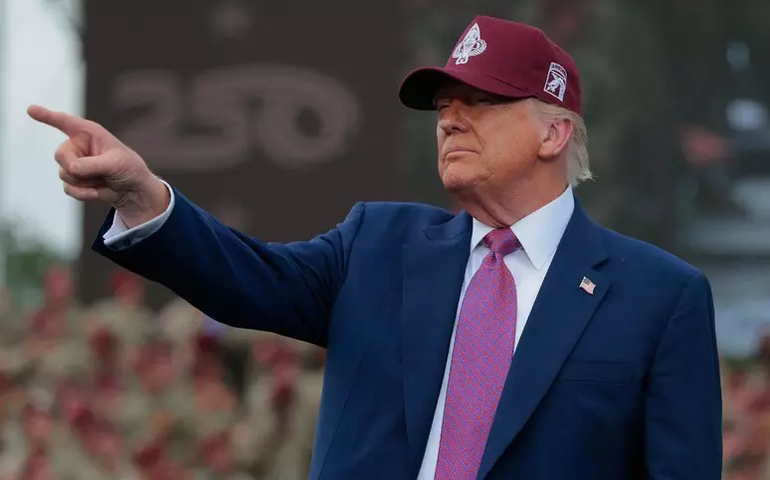 Trump diz que responderá 'com força' possíveis novos protestos