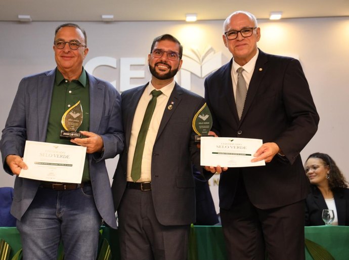MPAL é reconhecido com Selo Verde Ambiental e promotoria recebe a principal honraria da noite