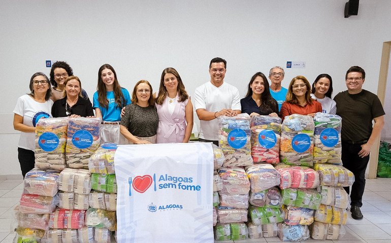 Programa Alagoas sem Fome completa seis meses batendo recorde de alimentos doados a instituições alagoanas