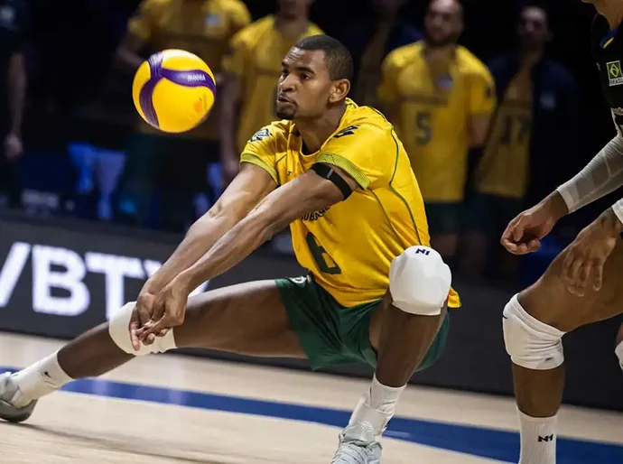 Inédito: Brasil cai na 1ª fase da Liga das Nações de vôlei masculino