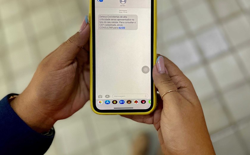 Defesa Civil Municipal reforça importância de receber alertas de risco no celular