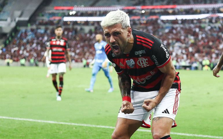 Com gol de Arrascaeta, Flamengo só empata com Palmeiras no brasileirão