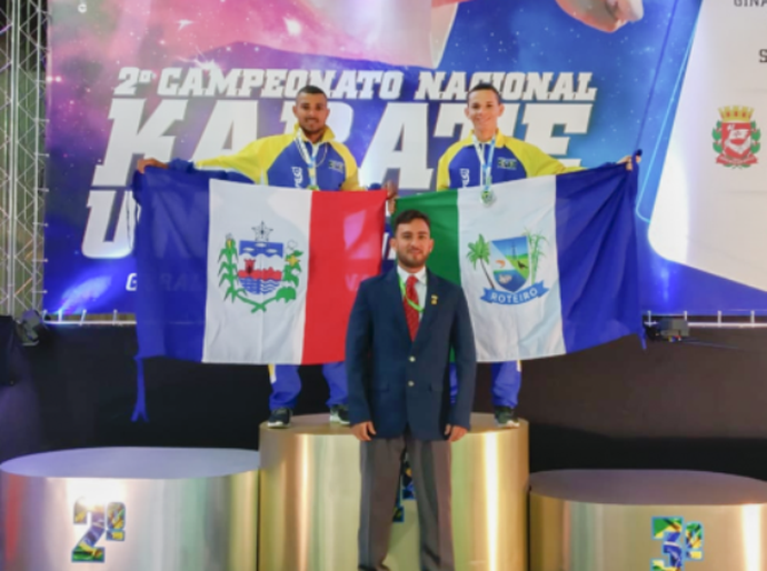 Caratecas roteirenses conquistam medalhas para Alagoas