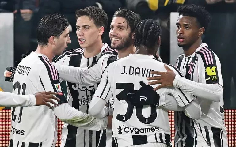 Juventus domina Udinese e avança às quartas da Copa da Itália