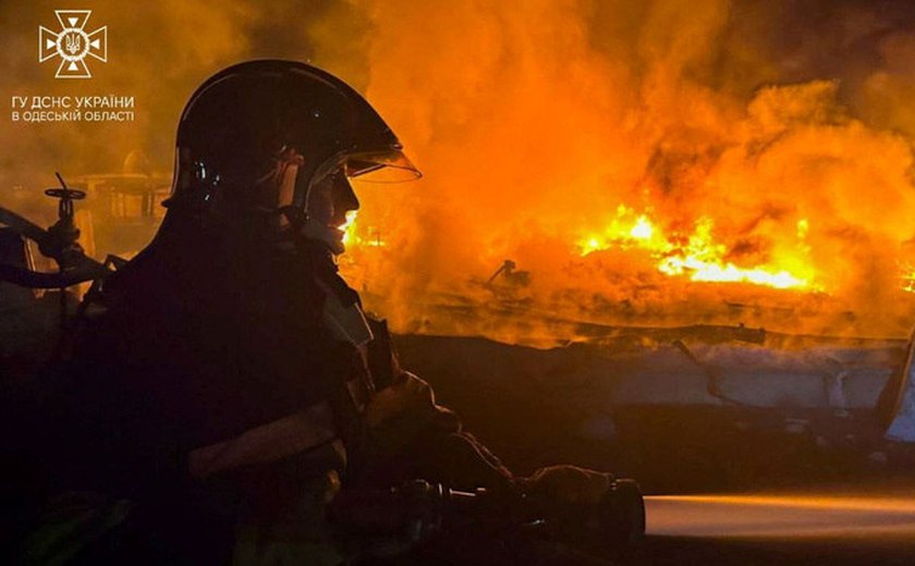 Força Aérea da Ucrânia afirma ter  destruído 22 dos 25 drones russos lançados em Odessa