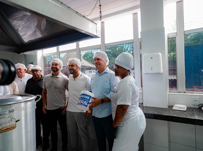 Governo de Alagoas inaugura primeira fase da Fábrica de Alimentos do Ceasa