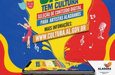 Com investimento de R$ 300 mil, edital para conteúdos digitais de artistas é aberto