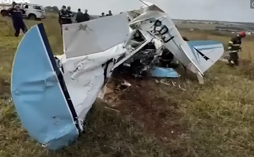 Queda de avião deixa dois mortos no interior de São Paulo