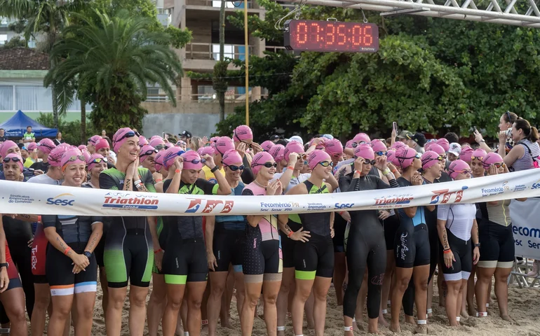 Sesc Triatlhon Caiobá terá transmissão ao vivo neste domingo, 15/3