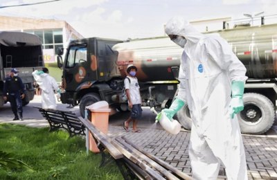 Exército e prefeitura realizam mais uma ação de combate à Covid-19 em Palmeira