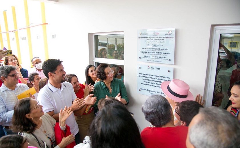 Pestalozzi Arapiraca ganha novo Centro de Reabilitação