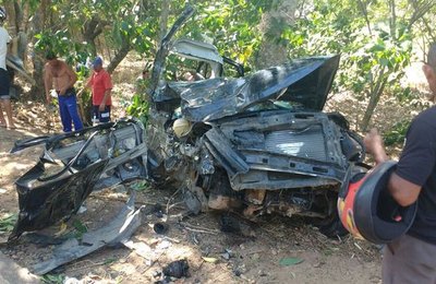 Morre terceira vítima do acidente de carro em Coruripe