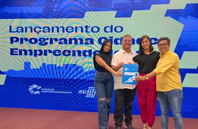 São Miguel dos Campos é representada no lançamento do Programa Cidade Empreendedora, do Sebrae