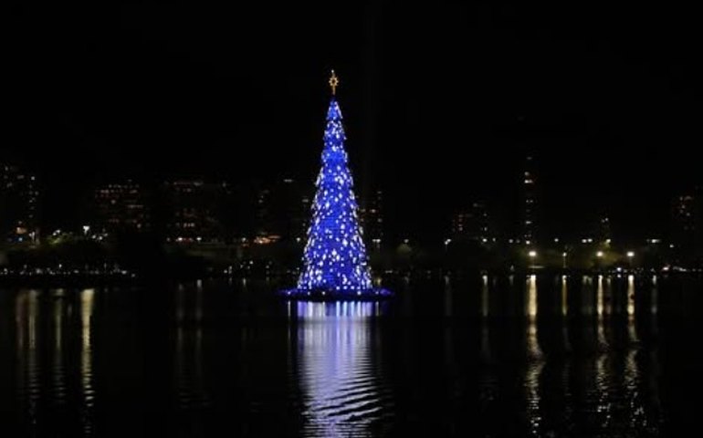 Como montar uma decoração de Natal gigante em tempo recorde: 'Tudo louco e engraçado', diz da árvore da Lagoa: