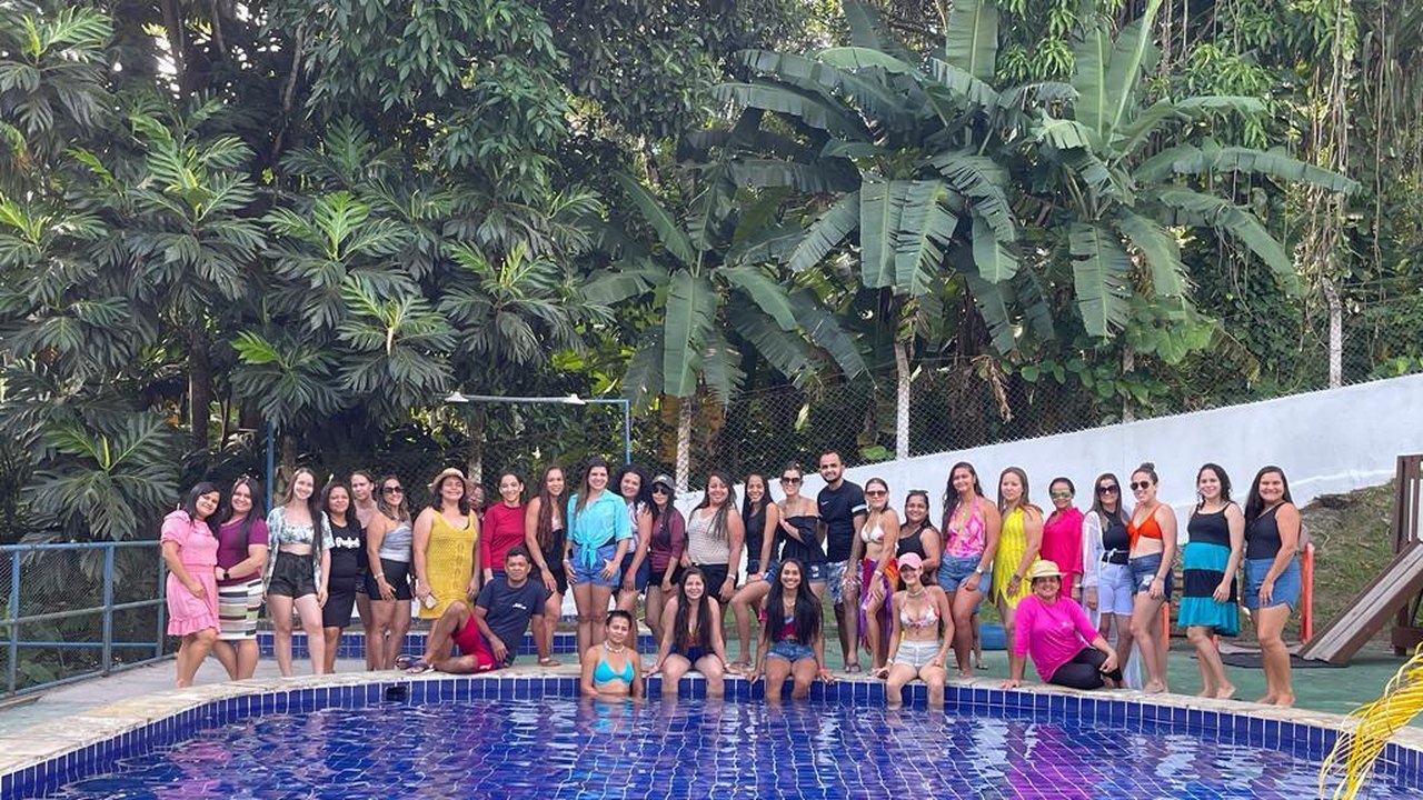 Prefeita Marcela Gomes proporciona dia de lazer para os professores de Novo Lino