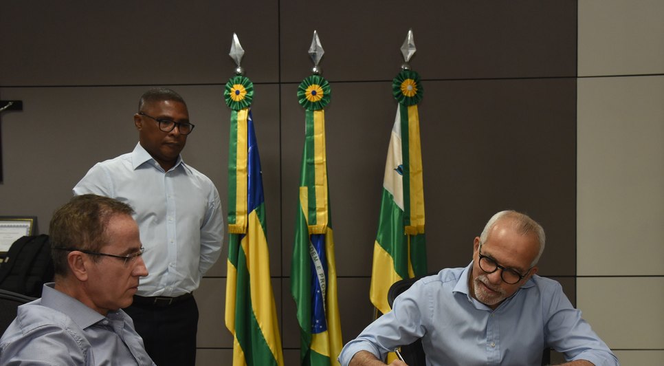 TRANSMISSÃO CARGO EDVALDO NITINHO / Foto: Ana Lícia Menezes/PMA