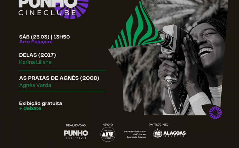 Punho Cineclube faz exibição gratuita de filmes dirigidos por mulheres a partir deste sábado (25)