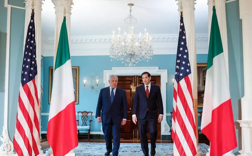 Tajani tem discussão positiva sobre guerras e tarifas com Rubio