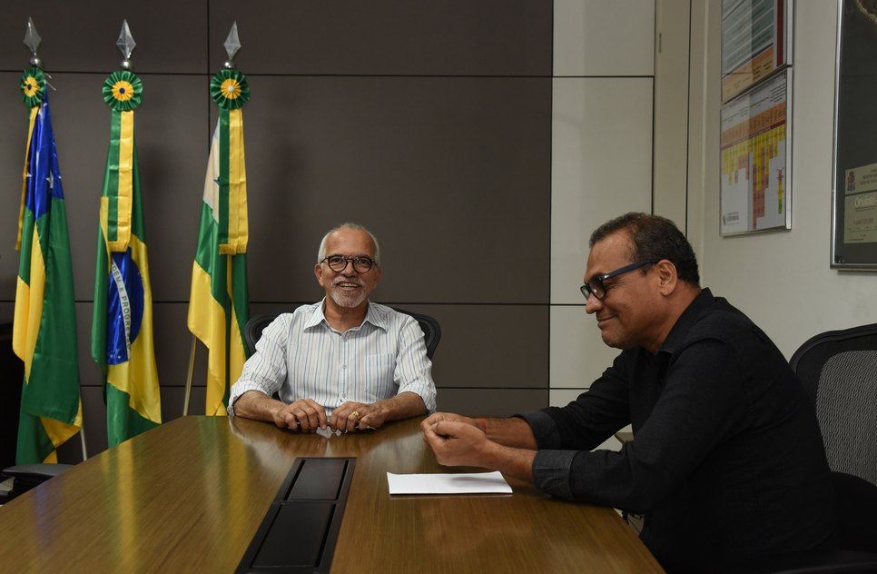 PREFEITO QUITA FORRÓ CAJU / Foto: Ana Lícia Menezes/PMA